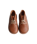 Chaussures Garçon Derbies À Lacets Médéric - Cuir Camel - Garçon