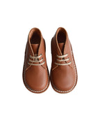 Chaussures Garçon Derbies À Lacets Médéric - Cuir Camel - Garçon