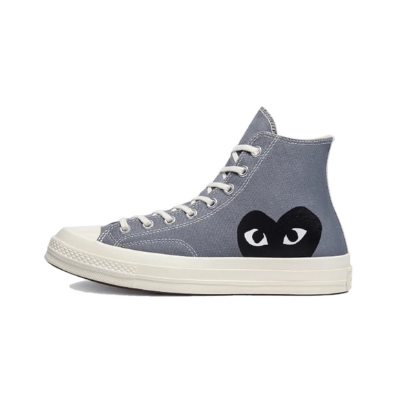 Converse Chuck Taylor 70S Hi Comme Des Garcons Play Steel Grey