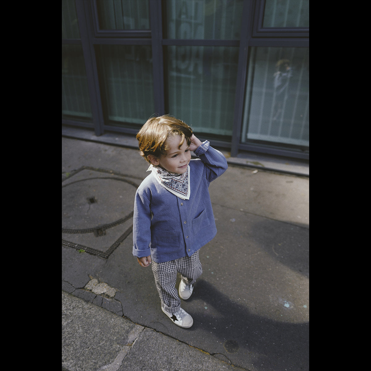 Chemise Andrea Bleu