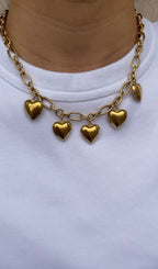 Collier Multi Heart