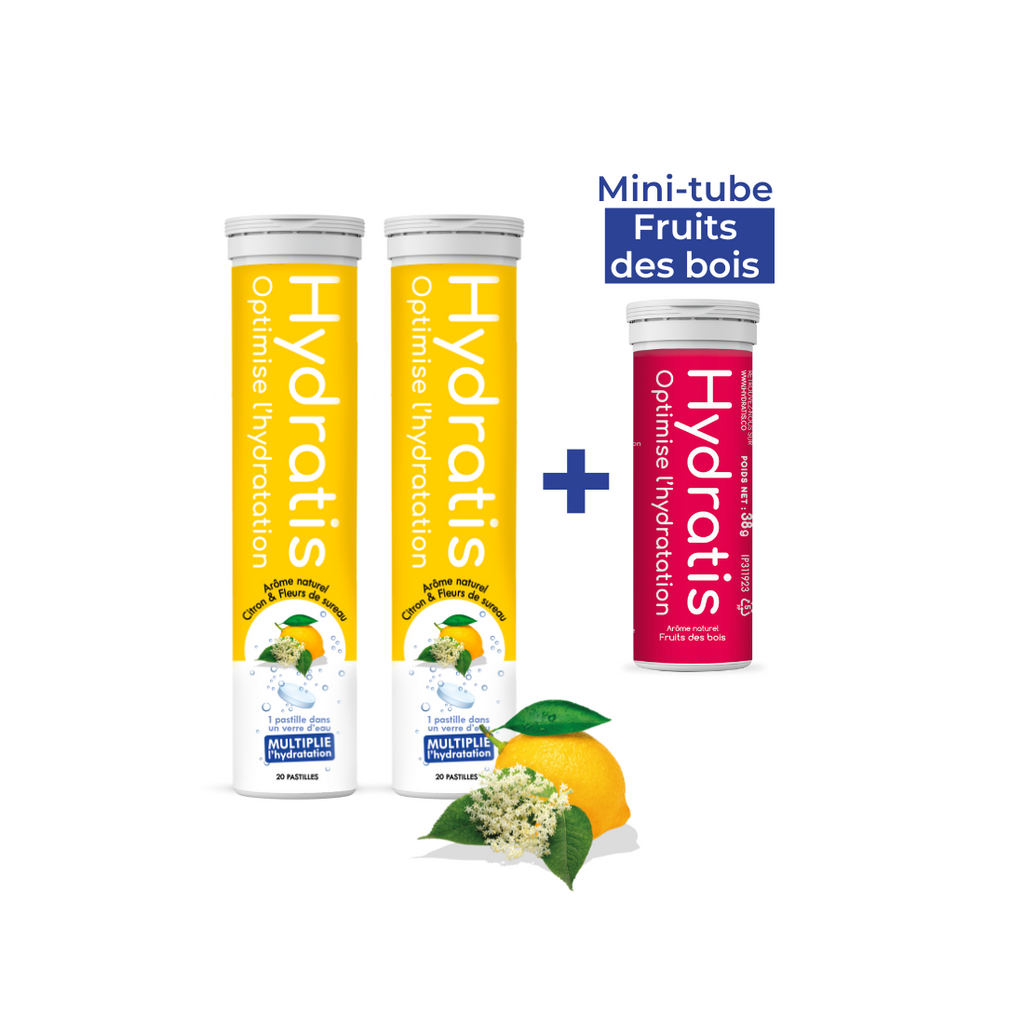 2 Tubes Citron Fleurs De Sureau + 1 Mini-Tube Fruits Des Bois