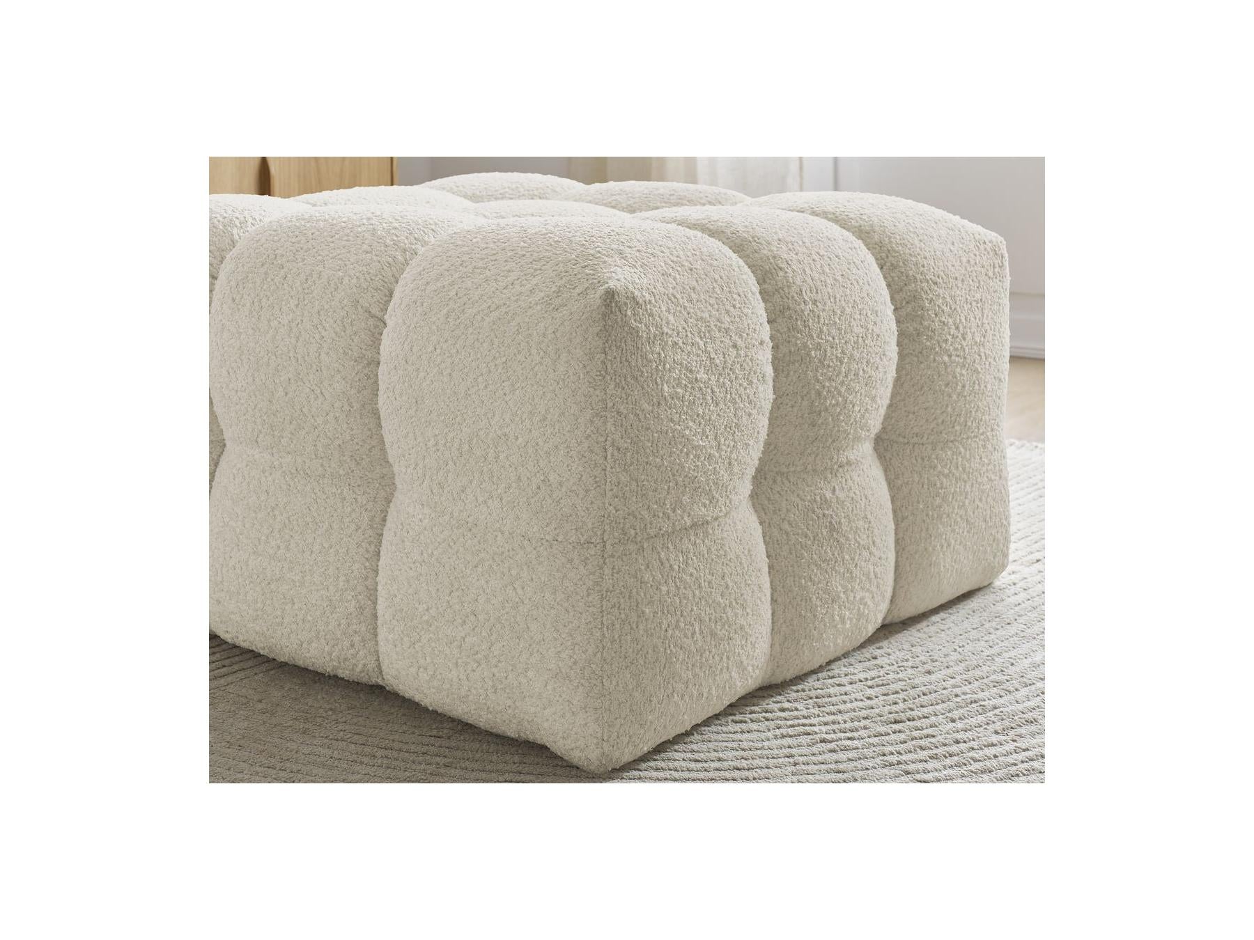 Cloud - Pouf - Tissu Bouclette