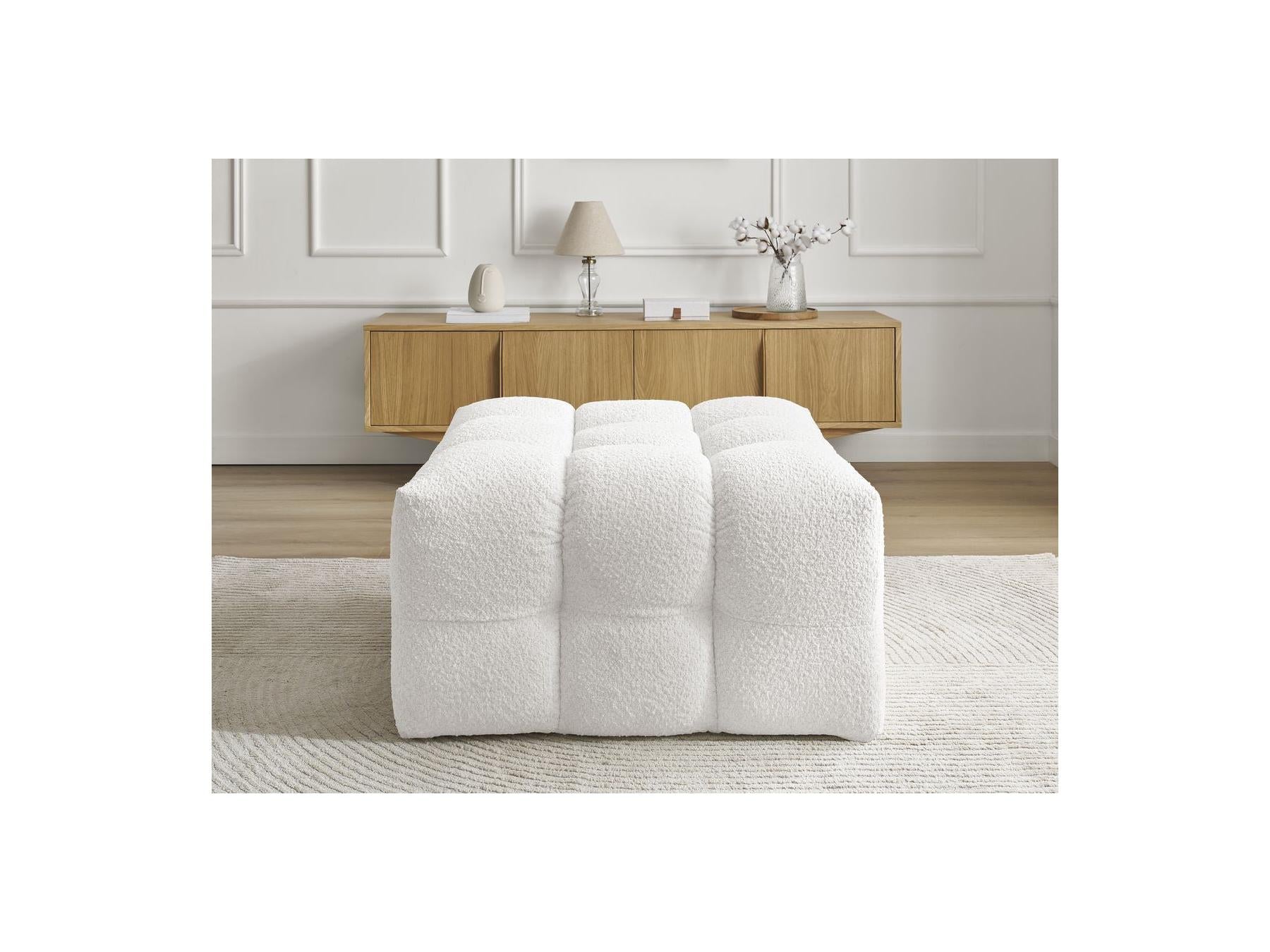 Cloud - Pouf - Tissu Bouclette