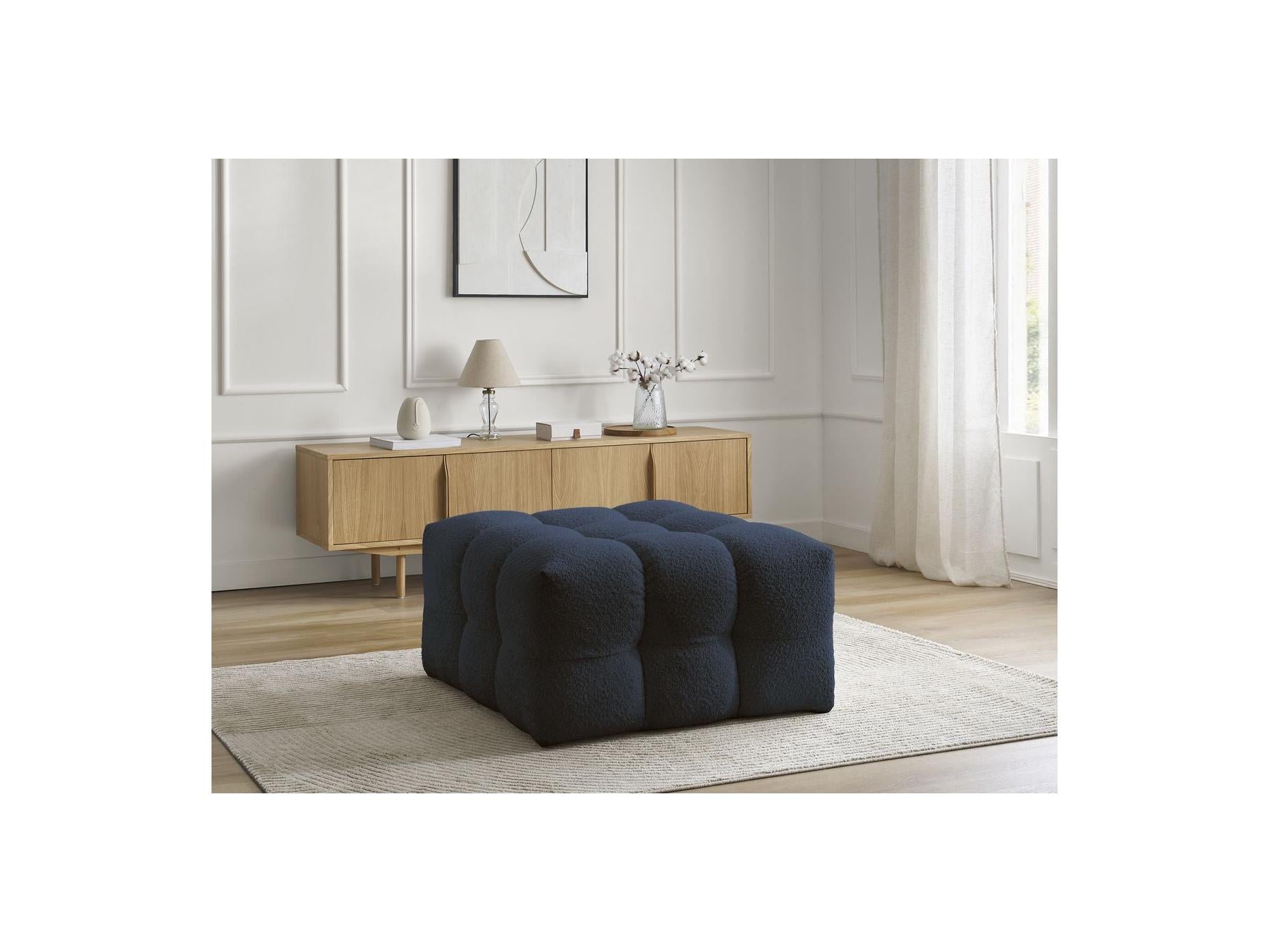 Cloud - Pouf - Tissu Bouclette