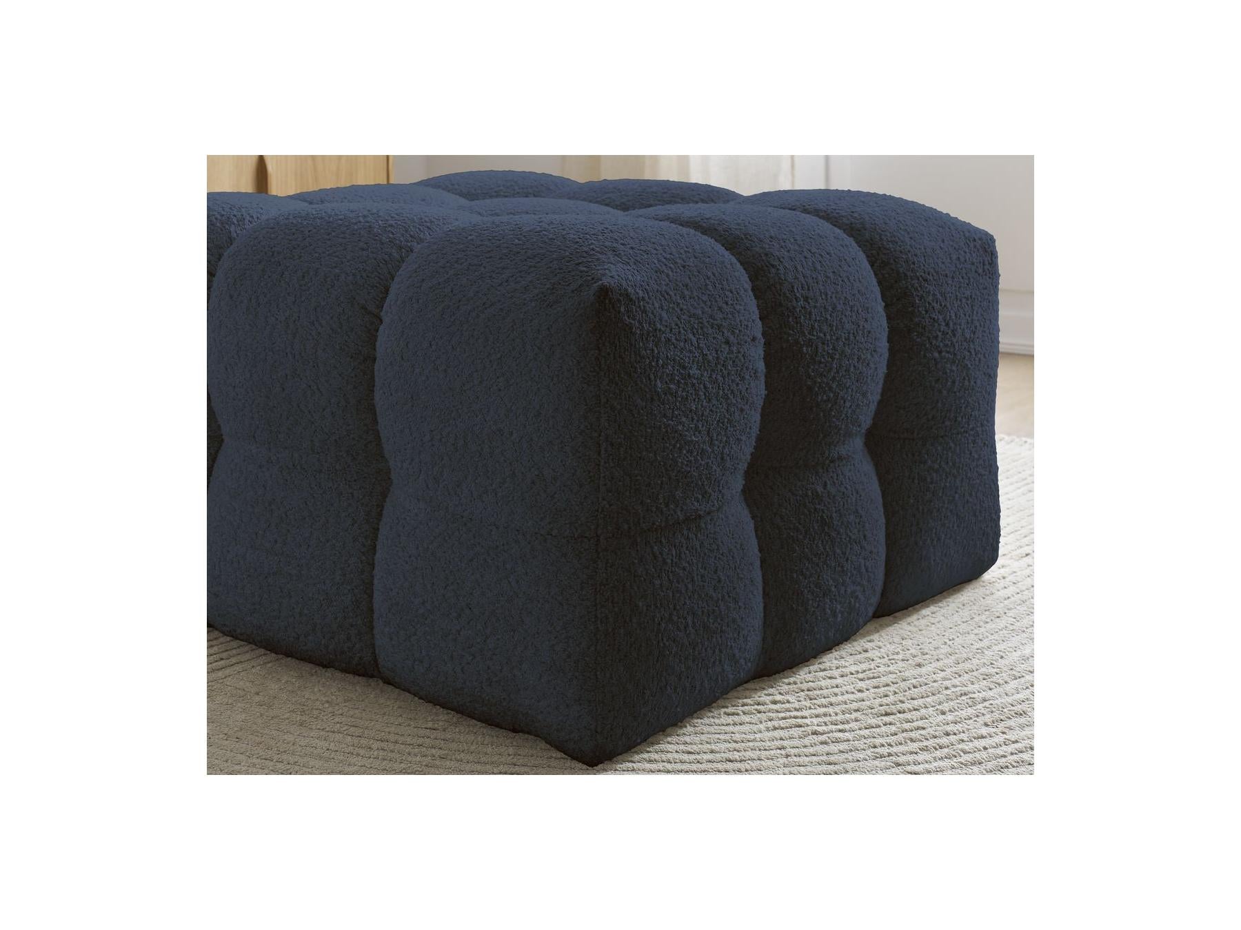 Cloud - Pouf - Tissu Bouclette