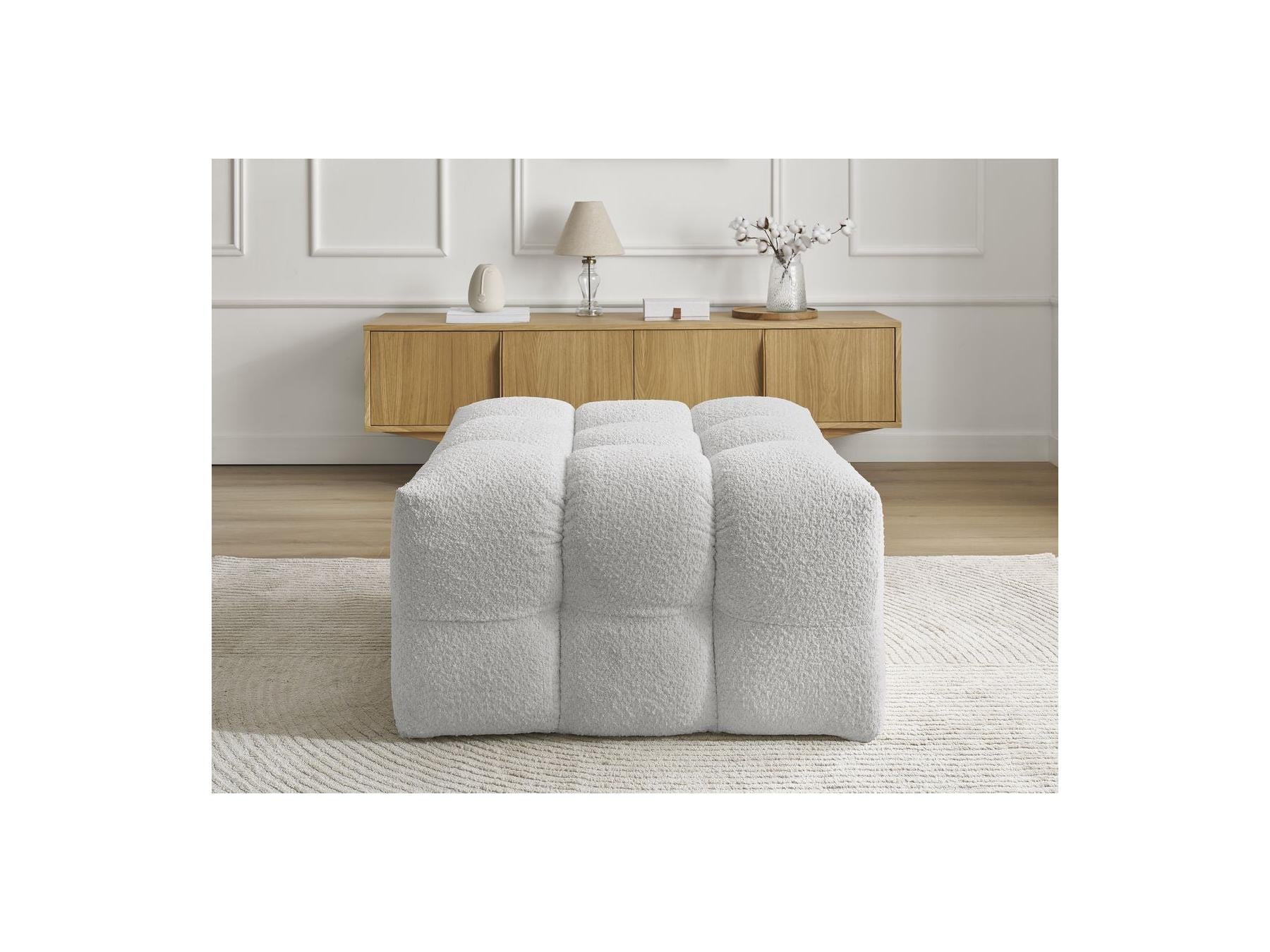 Cloud - Pouf - Tissu Bouclette