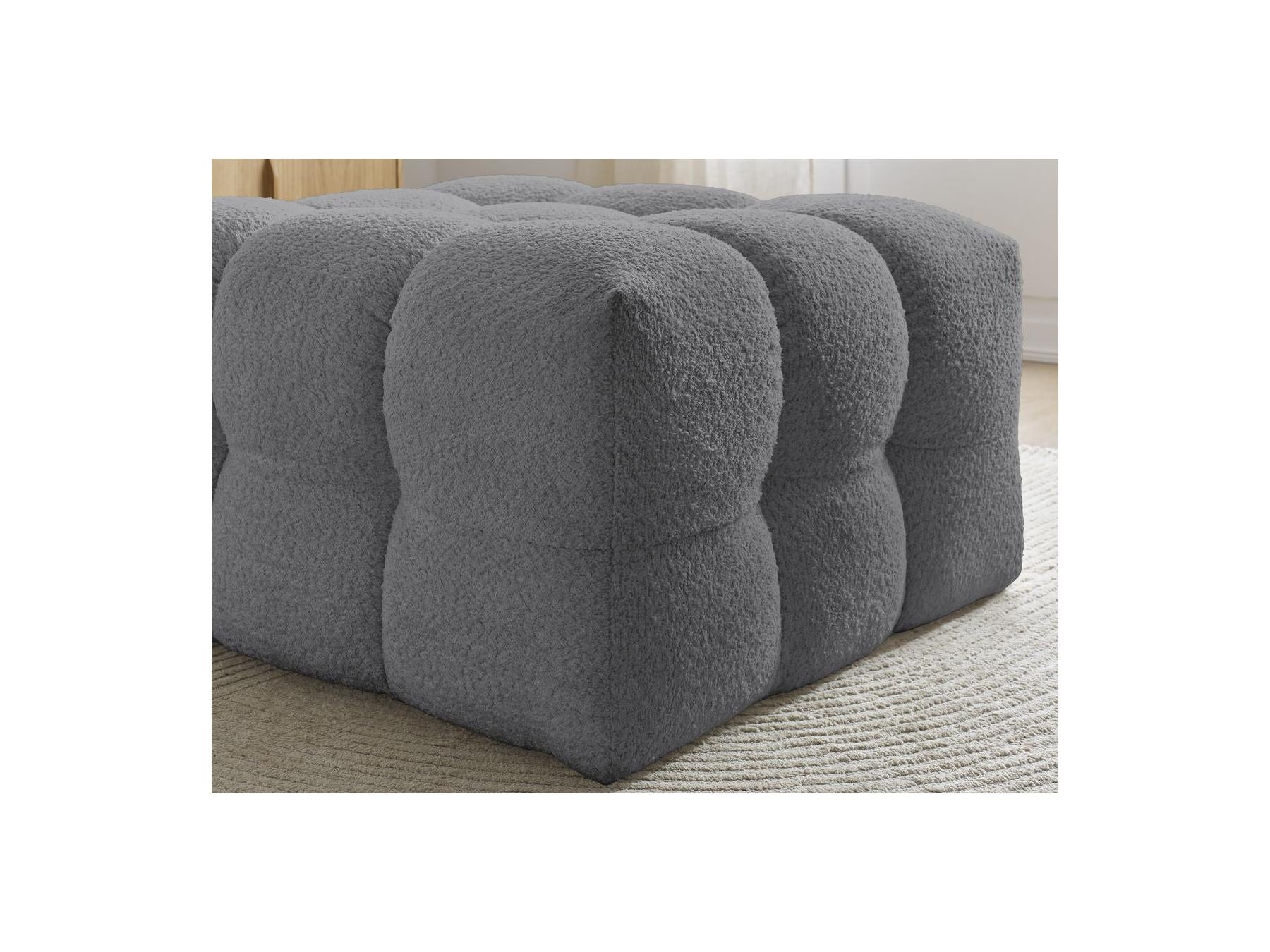 Cloud - Pouf - Tissu Bouclette
