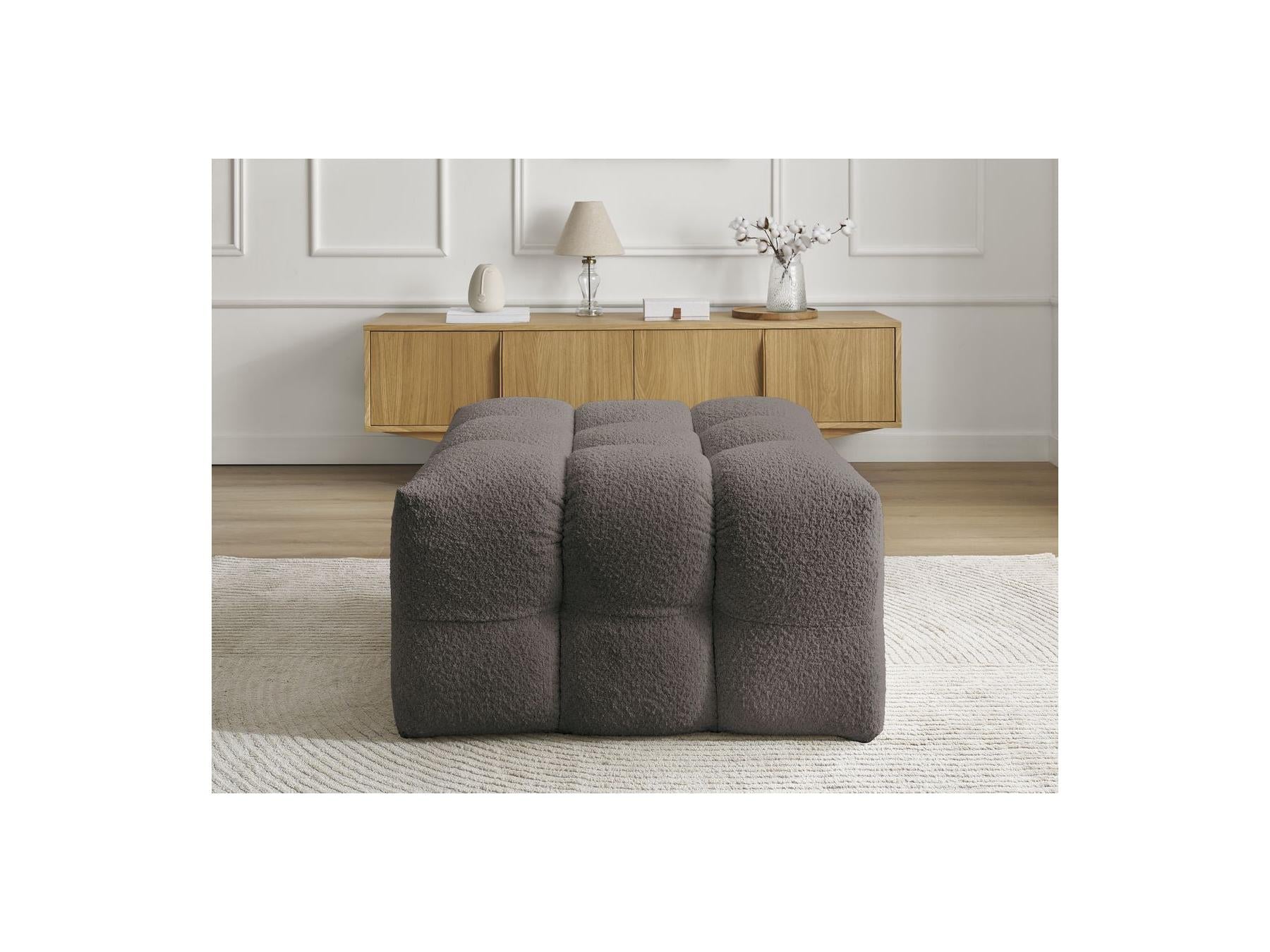 Cloud - Pouf - Tissu Bouclette
