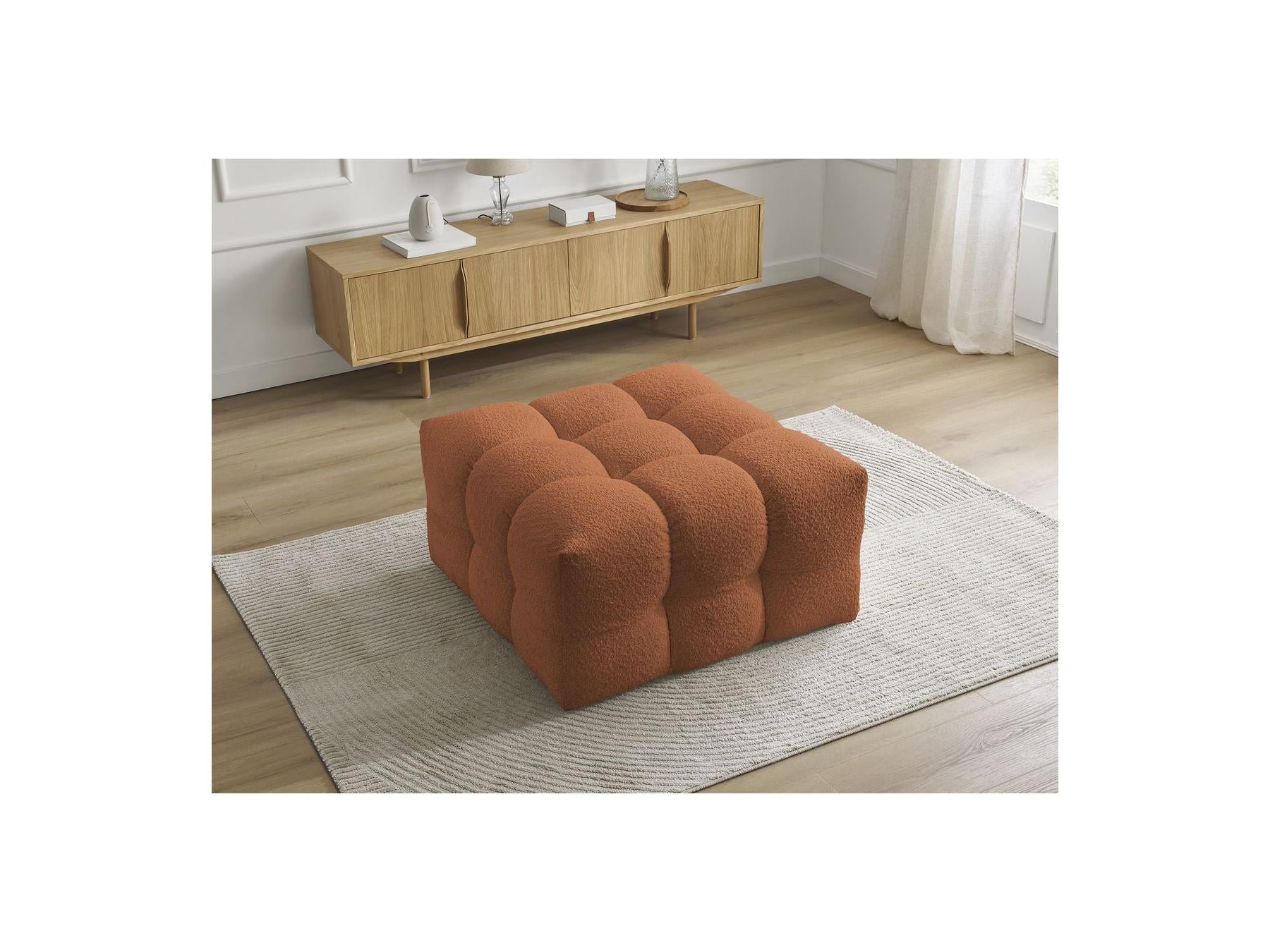 Cloud - Pouf - Tissu Bouclette