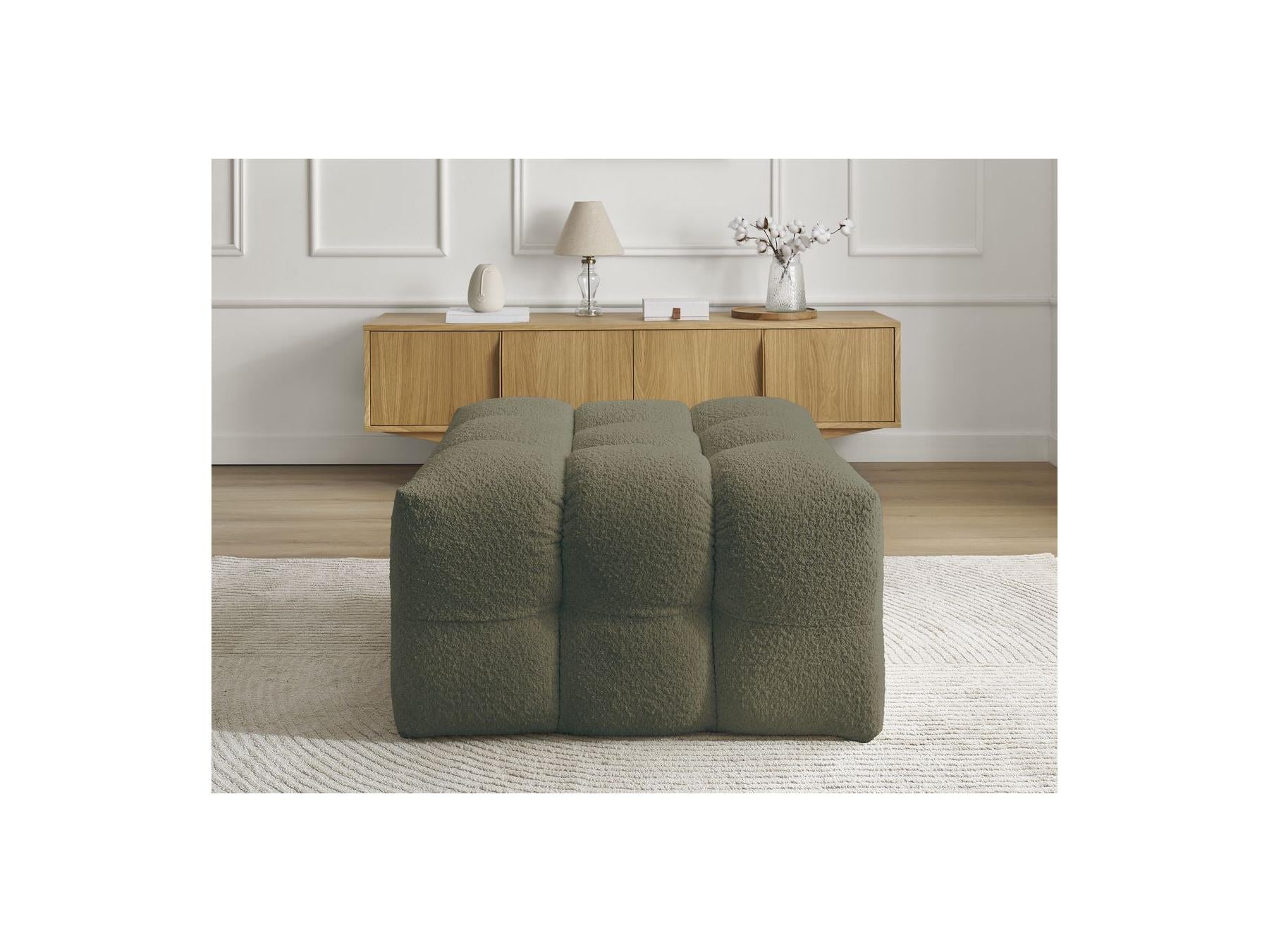 Cloud - Pouf - Tissu Bouclette