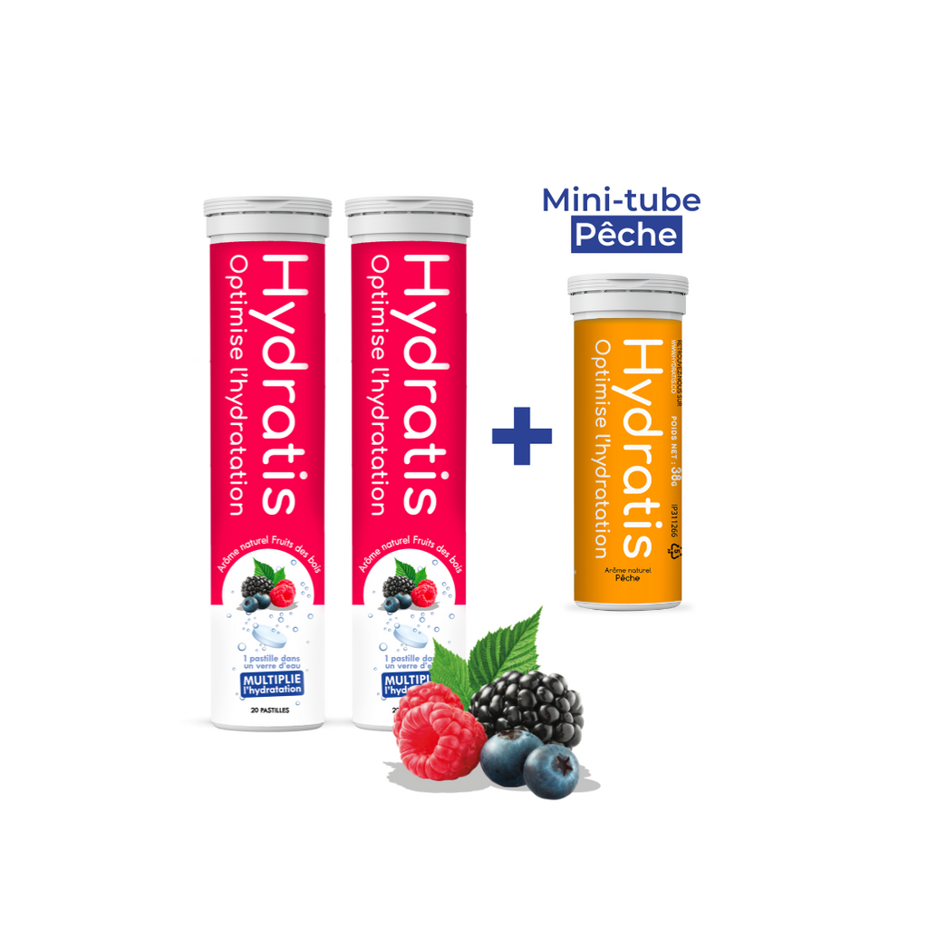 2 Tubes Fruits Des Bois + 1 Mini-Tube Pêche