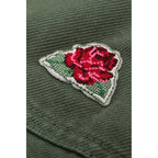 Jean Droit 7/8 Needlepoint - Vert Foncé - Femme