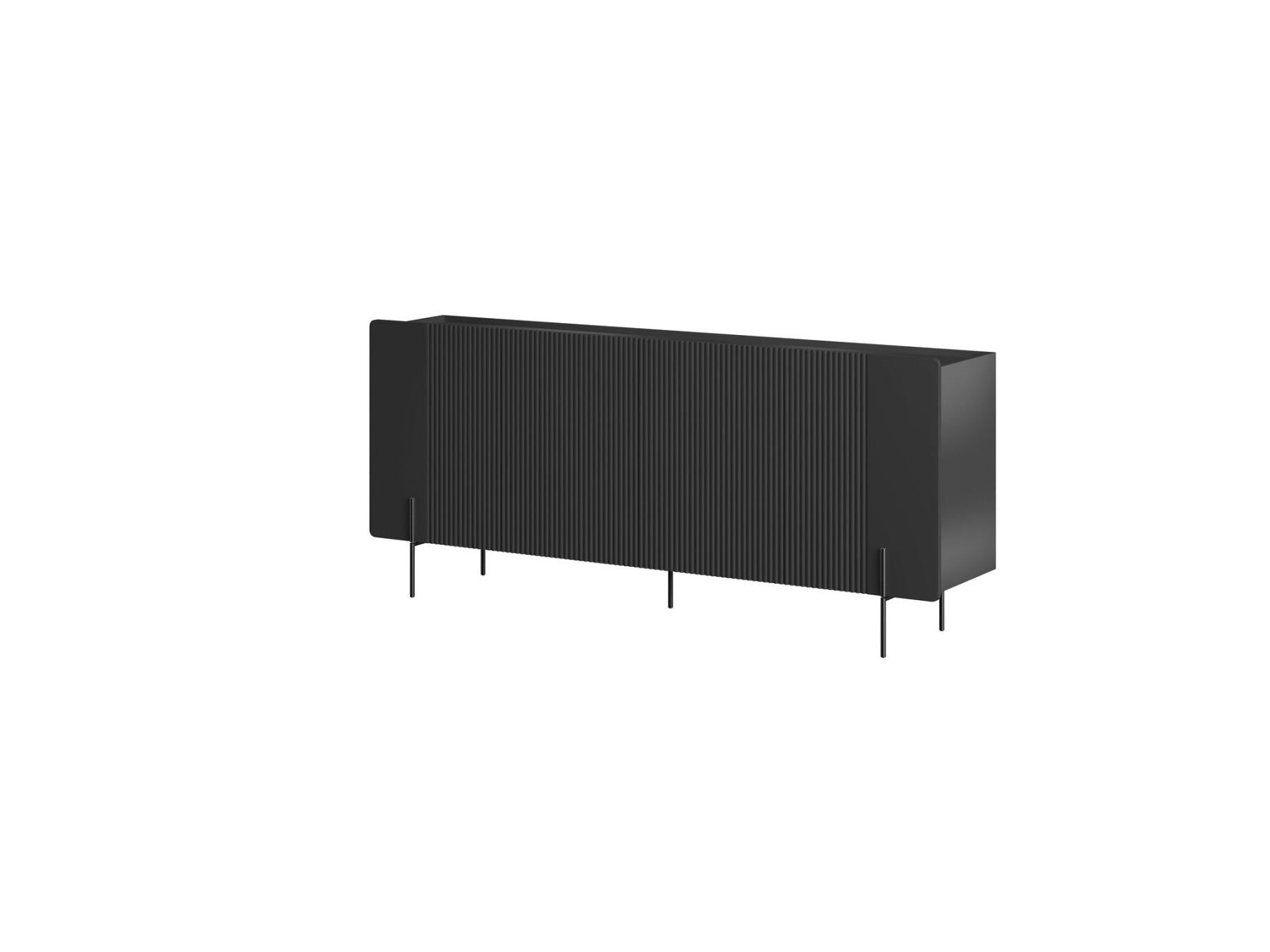 Mathilde - Buffet 4 Portes - Pieds Noir