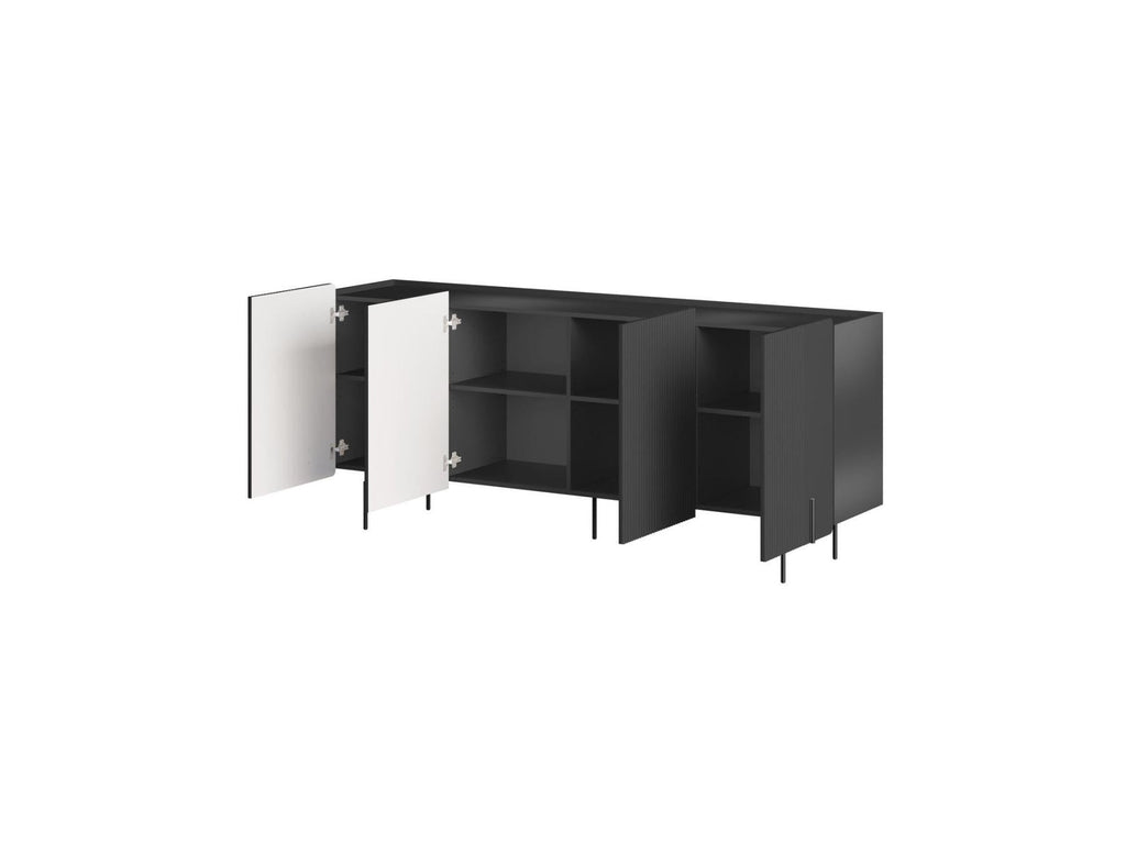 Mathilde - Buffet 4 Portes - Pieds Noir