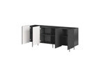 Mathilde - Buffet 4 Portes - Pieds Noir