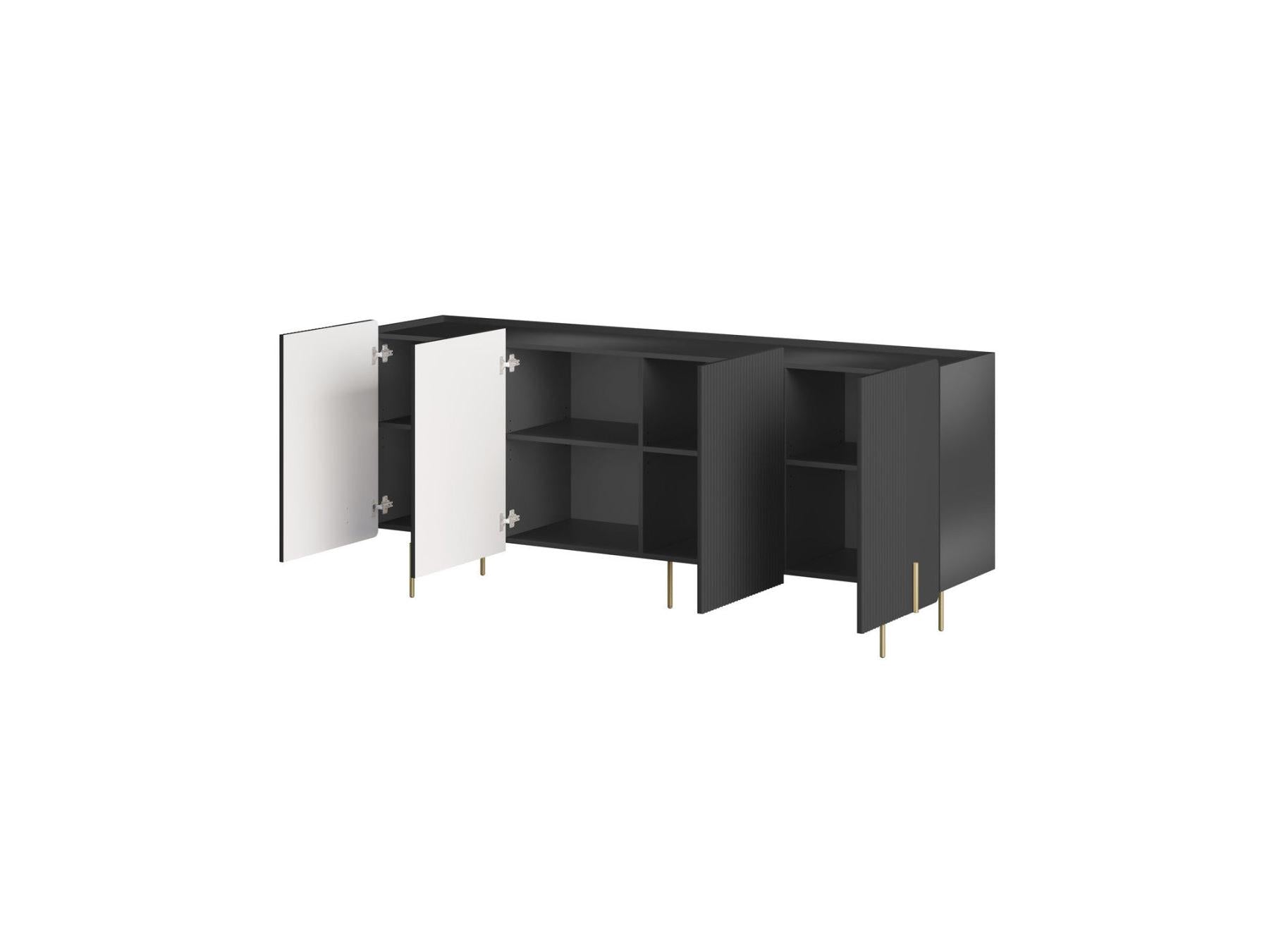 Mathilde - Buffet 4 Portes - Pieds Or