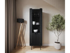 Mathilde - Meuble Vitrine 2 Portes - Pieds Noirs