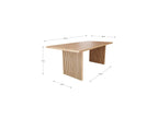 Agathe - Table À Manger - Effet Chêne