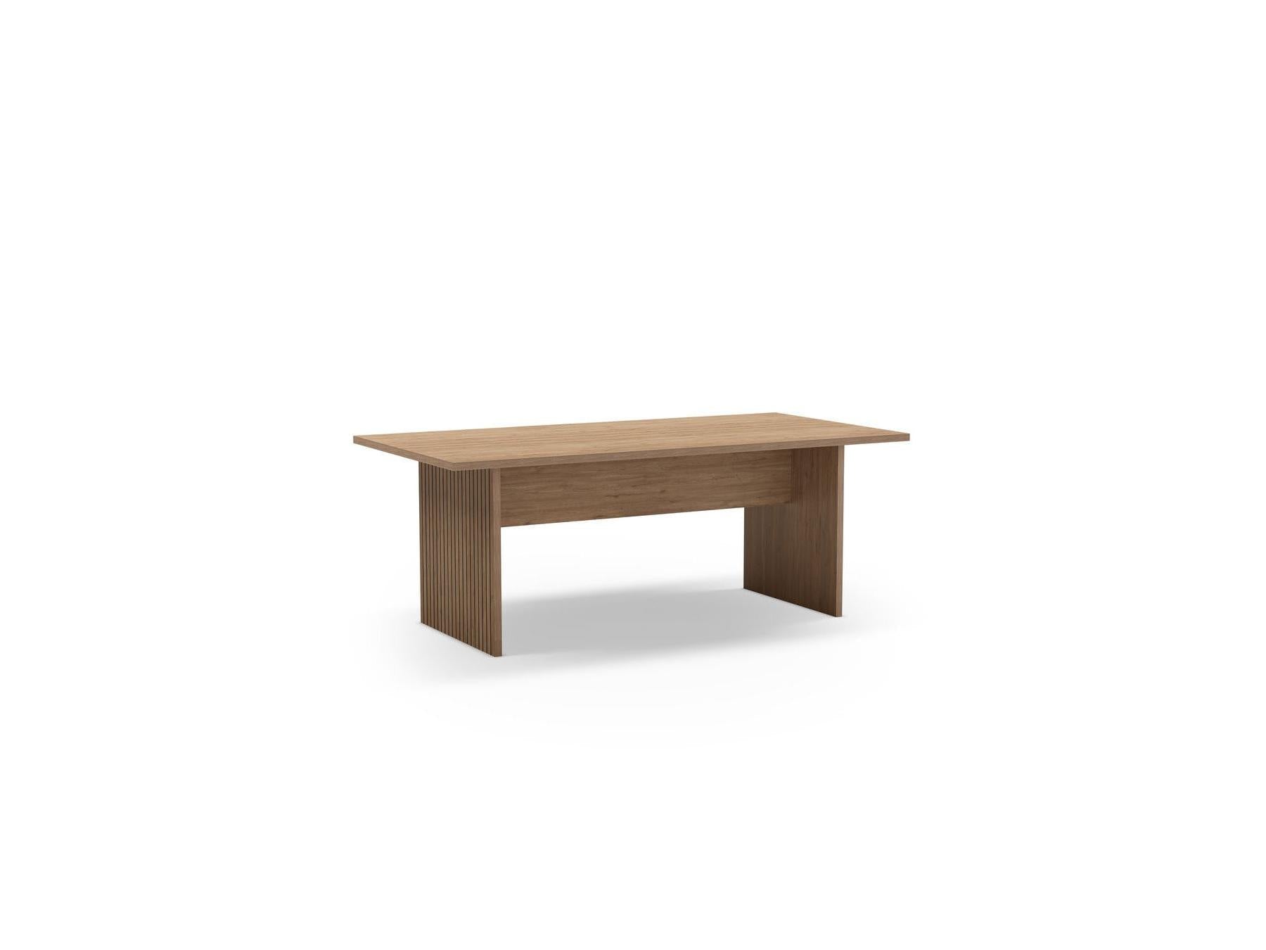 Agathe - Table À Manger - Effet Chêne