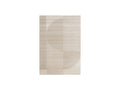 Irena - Tapis Poils Ras - Motif Abstrait - Beige