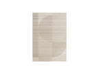 Irena - Tapis Poils Ras - Motif Abstrait - Beige