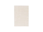 Cyrello - Tapis Poils Longs - Motif Graphique - Ecru