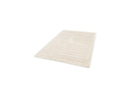 Cyrello - Tapis Poils Longs - Motif Graphique - Ecru