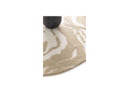 Orian - Tapis Poils Courts - Motif Abstrait - Marron