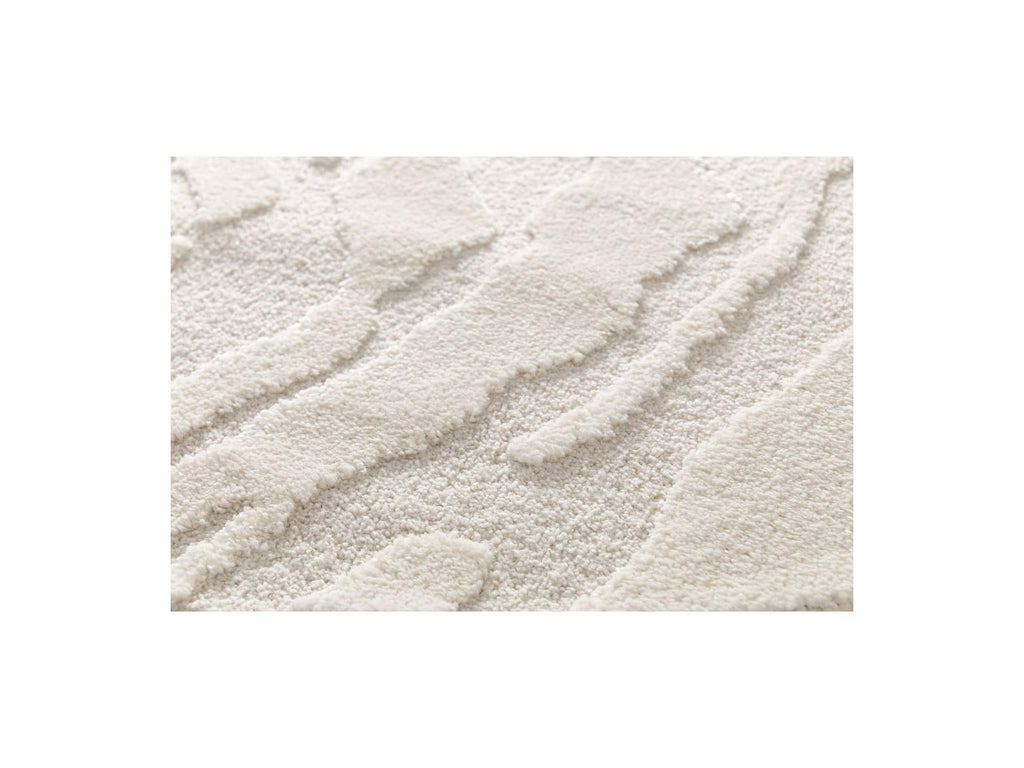 Orian - Tapis Poils Courts - Motif Abstrait - Beige