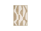 Elior - Tapis Poils Courts - Motif Abstrait - Marron
