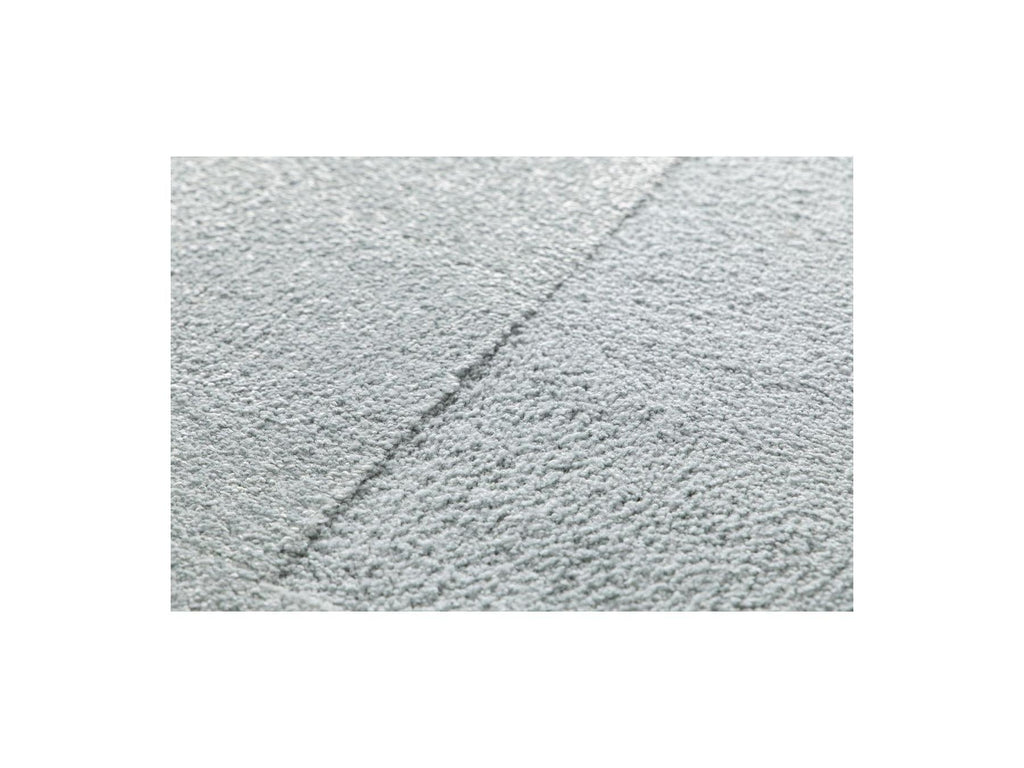 Elior - Tapis Poils Courts - Motif Abstrait - Bleu
