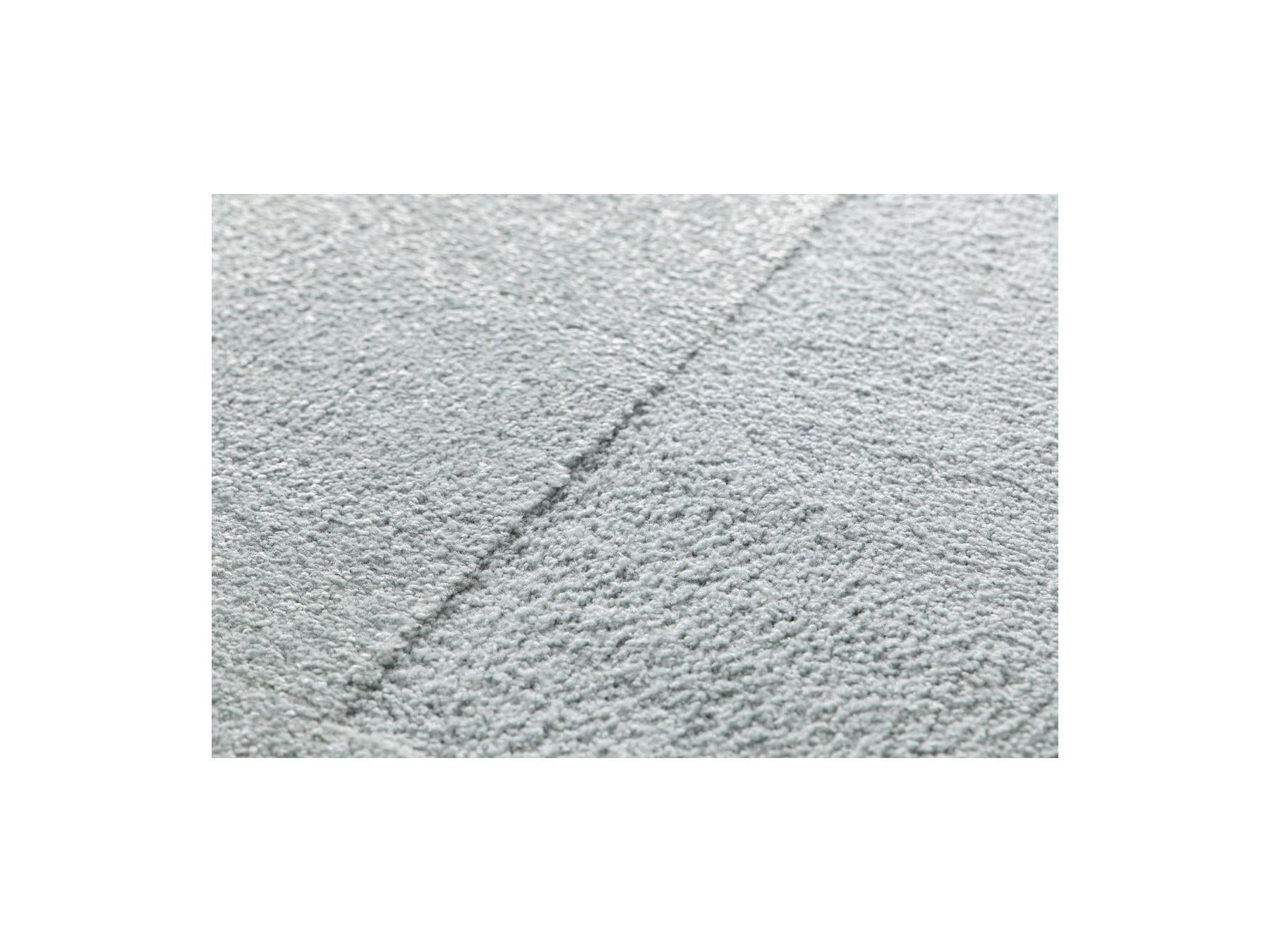 Elior - Tapis Poils Courts - Motif Abstrait - Bleu