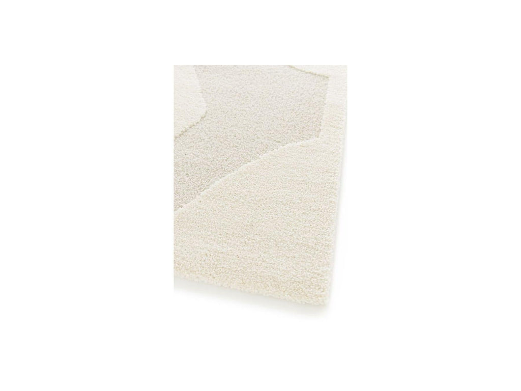 Elior - Tapis Poils Courts - Motif Abstrait - Beige