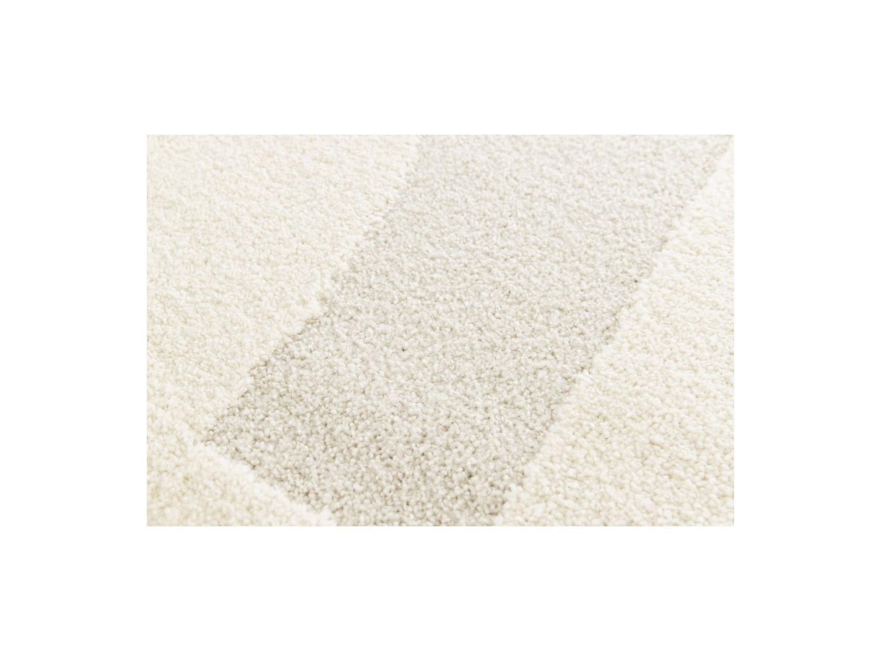 Elior - Tapis Poils Courts - Motif Abstrait - Beige
