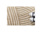 Stan - Tapis Poils Courts - Motif Abstrait - Marron