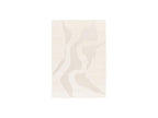 Colas - Tapis Poils Courts - Motif Abstrait - Beige