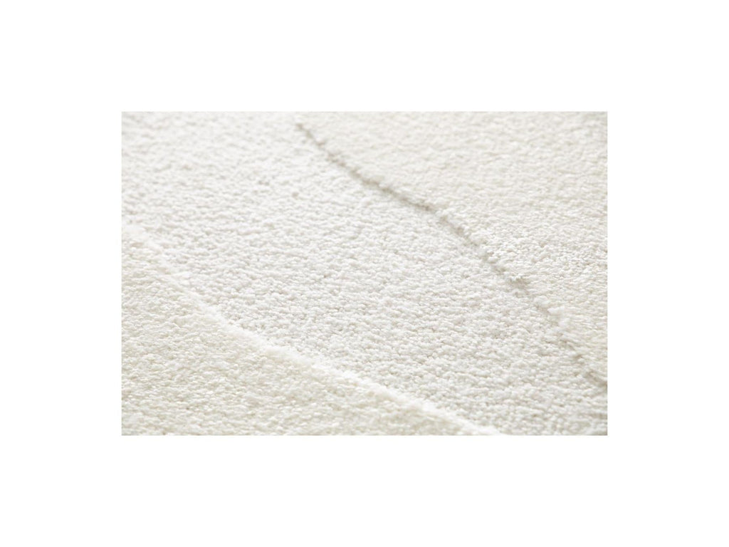 Colas - Tapis Poils Courts - Motif Abstrait - Beige