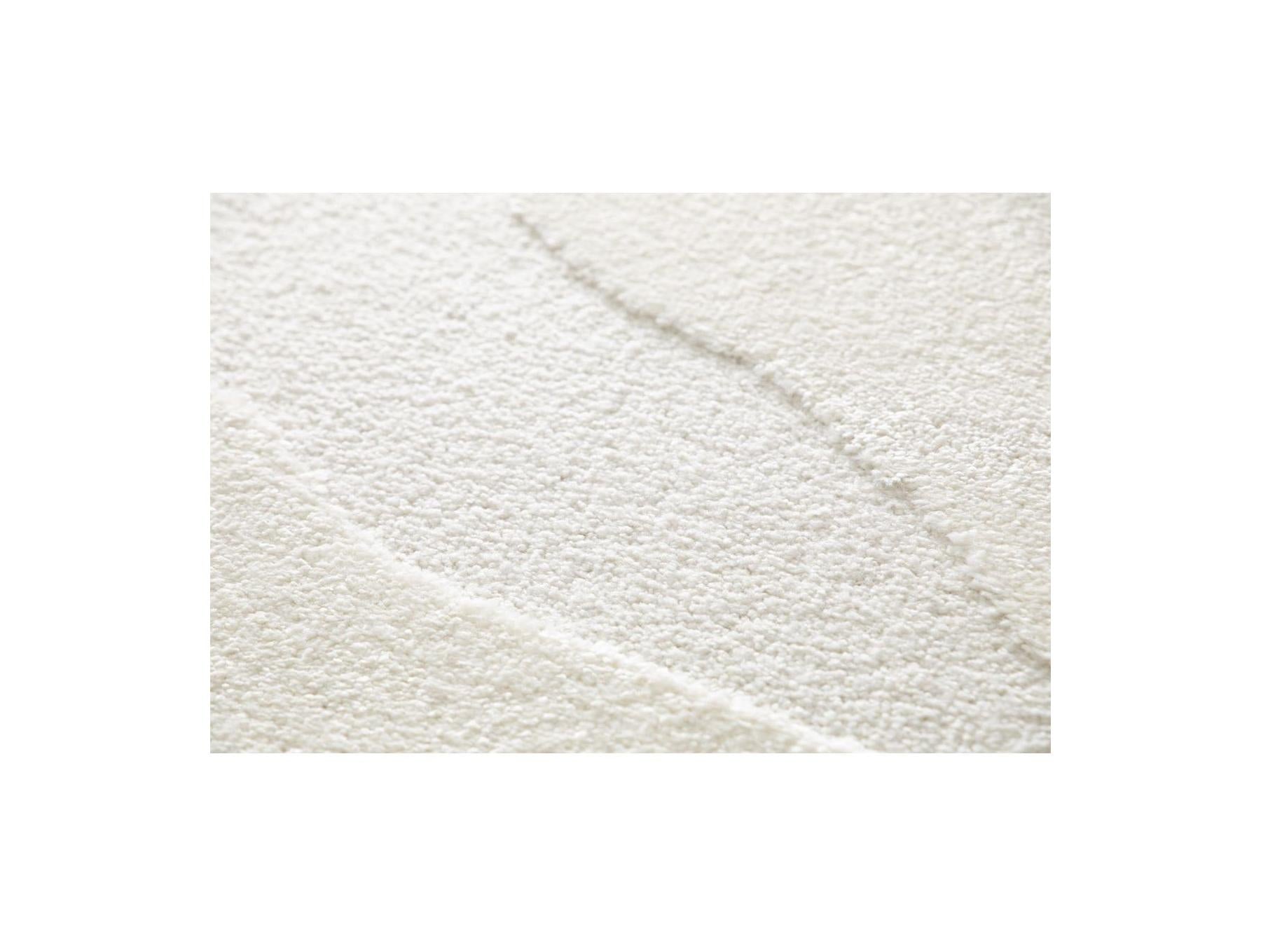 Colas - Tapis Poils Courts - Motif Abstrait - Beige