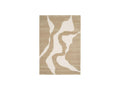 Colas - Tapis Poils Courts - Motif Abstrait - Marron