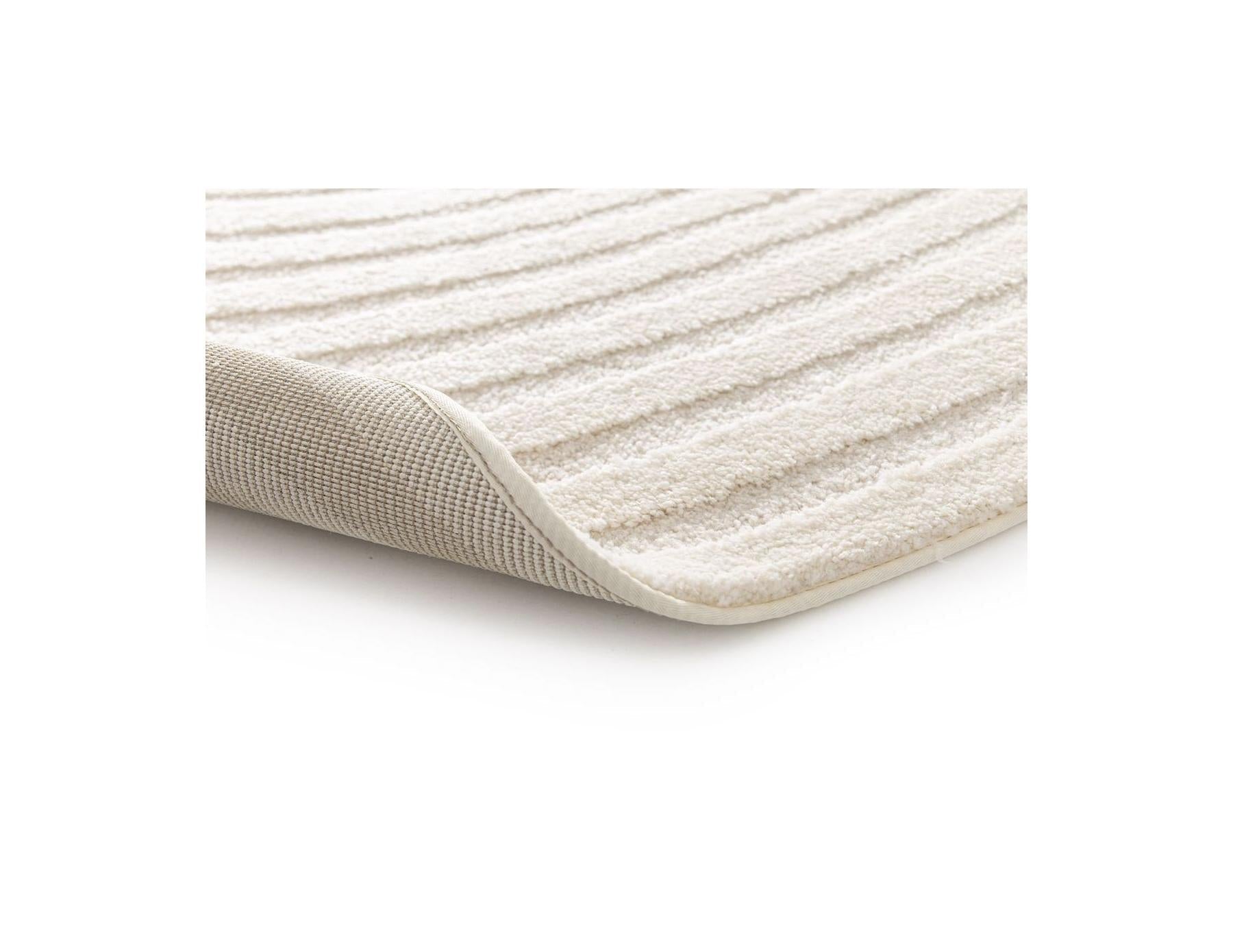 Briac - Tapis Poils Courts - Motif Géométrique - Beige