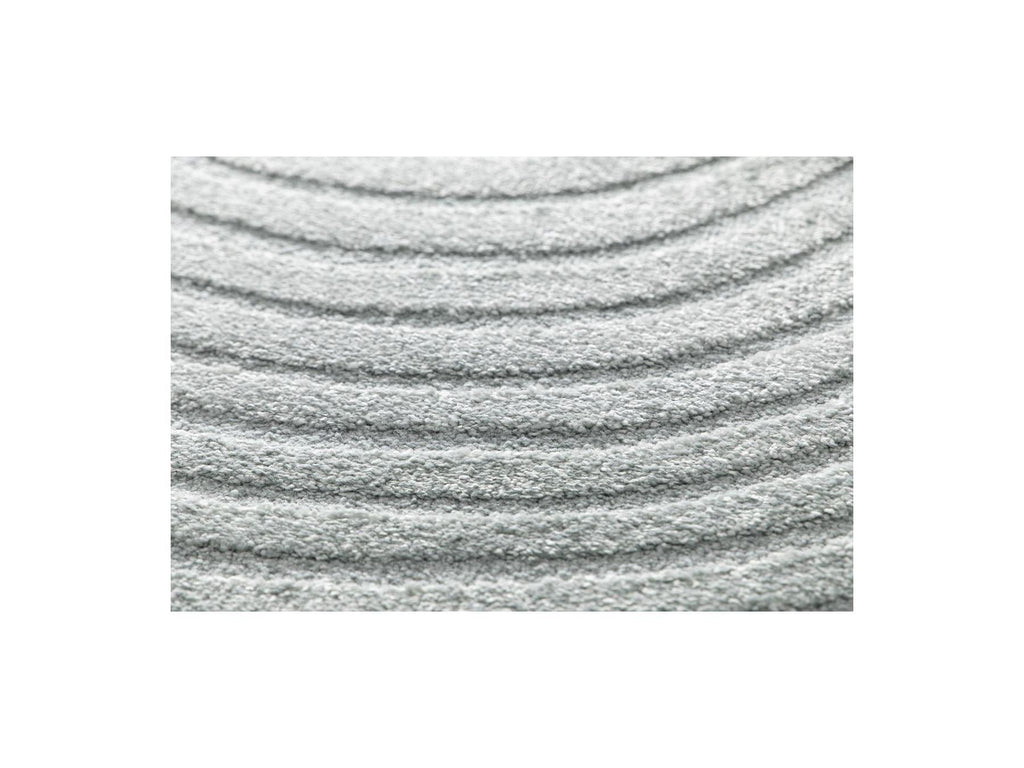Briac - Tapis Poils Courts - Motif Géométrique - Bleu