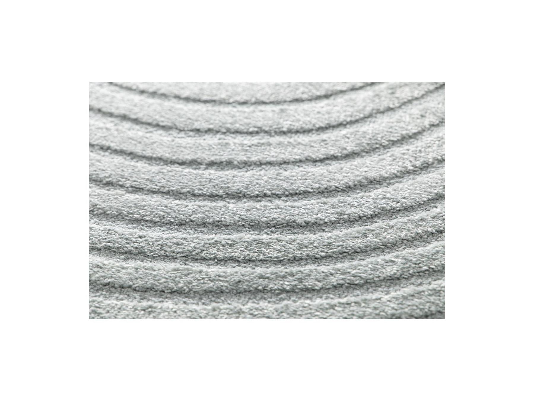 Briac - Tapis Poils Courts - Motif Géométrique - Bleu