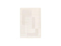 Clotaire - Tapis Poils Courts - Motif Abstrait - Beige