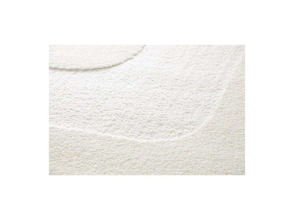 Clotaire - Tapis Poils Courts - Motif Abstrait - Beige