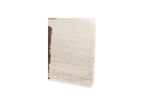 Leandre - Tapis Poils Longs - Motif Géométrique - Jaune