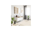 Caleb - Tapis Poils Longs - Motif Graphique - Ecru