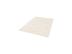 Caleb - Tapis Poils Longs - Motif Graphique - Ecru