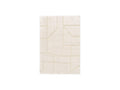 Marina - Tapis Poils Longs - Motif Graphique - Ecru