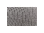 Herve - Tapis Poils Ras - Motif Abstrait - Gris